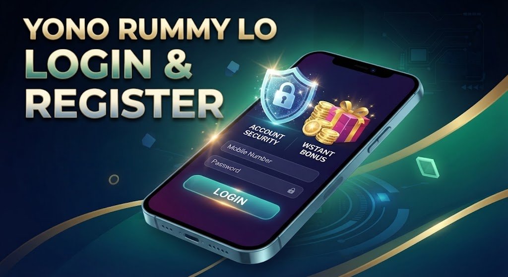 How to register and login to Yono Rummy account banner