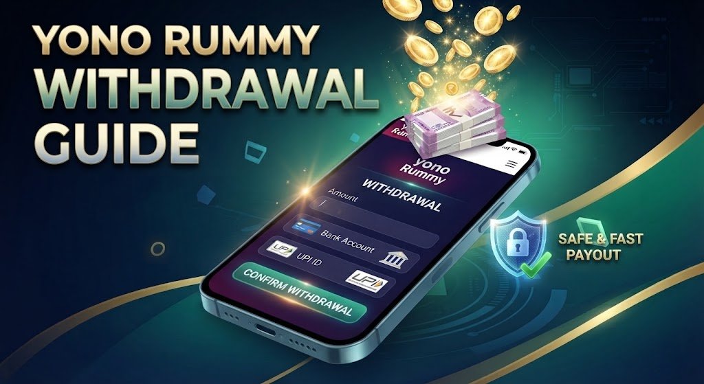 How to withdraw money from Yono Rummy guide banner