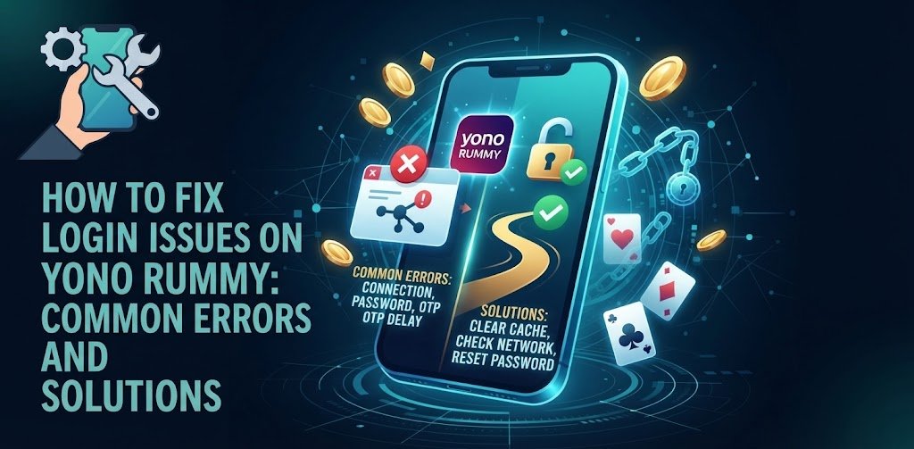 How to Fix Login Issues on Yono Rummy App Errors and Solutions